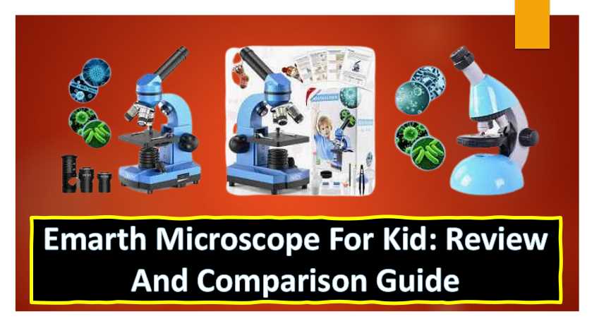 Emarth Microscope For Kid