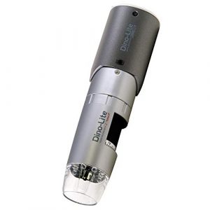 Dino-Lite Wireless + USB Digital Microscope WF3113T - 0.3MP, 10x - 50x, 230x Optical Magnification, Measurement, (WF-20 Included)