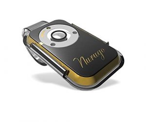 Nurugo Micro 400X Magnification World's Smallest Smartphone Microscope For Cells, Jewelry, Watches, Photography, Mechanics - Includes Brackets - Easily Share Media with the Nurugo Application