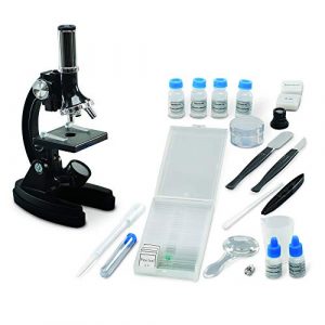 Educational Insights GeoSafari MicroPro 95-Piece Microscope Set, Prepared Slides, Instruction and Activity Guide, Ages 8 and up