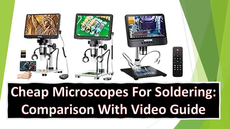 Cheap Microscopes For Soldering