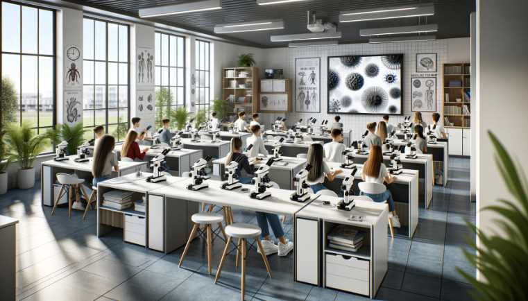 Digital Microscopes in Modern Classroom Science