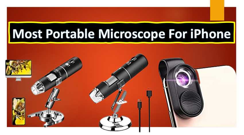 Most Portable Microscope For IPhone