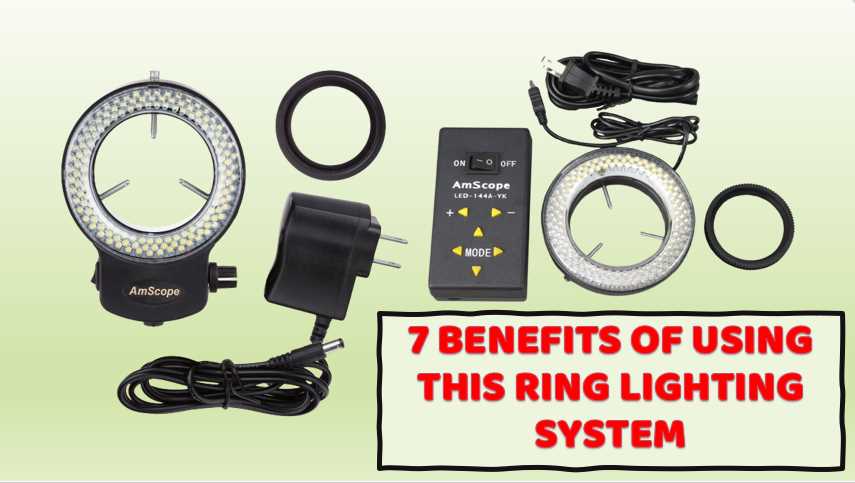 benefits of using this Ring Lighting system