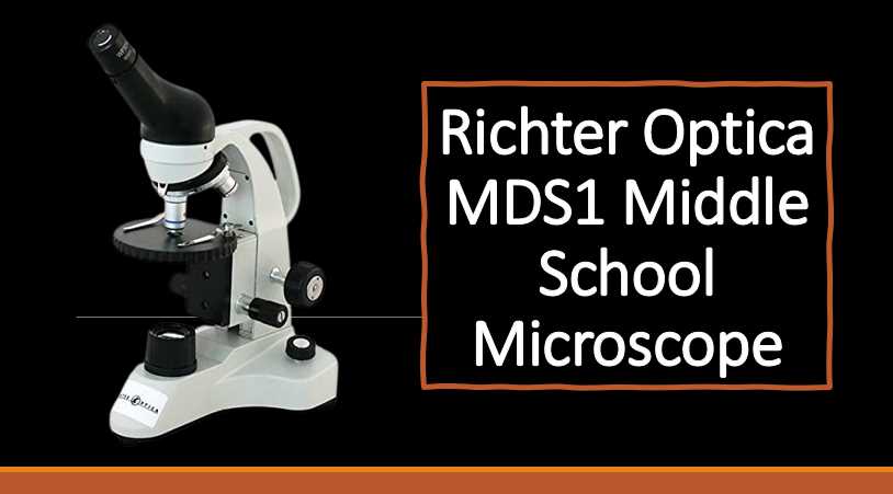 richter optica hs 1m student microscope