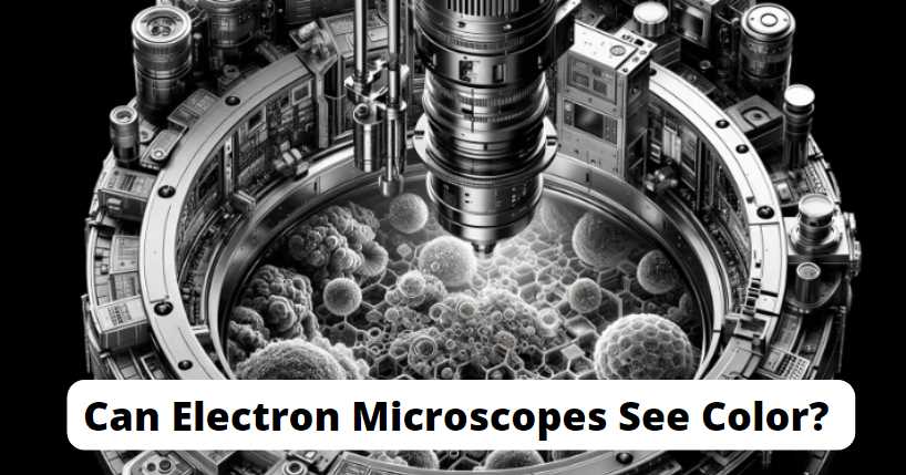 Can Electron Microscopes See Color