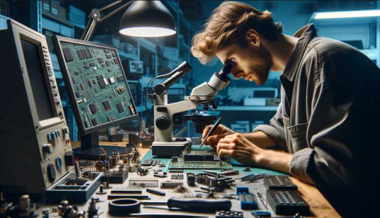 choosing a budget microscope for electronic repair