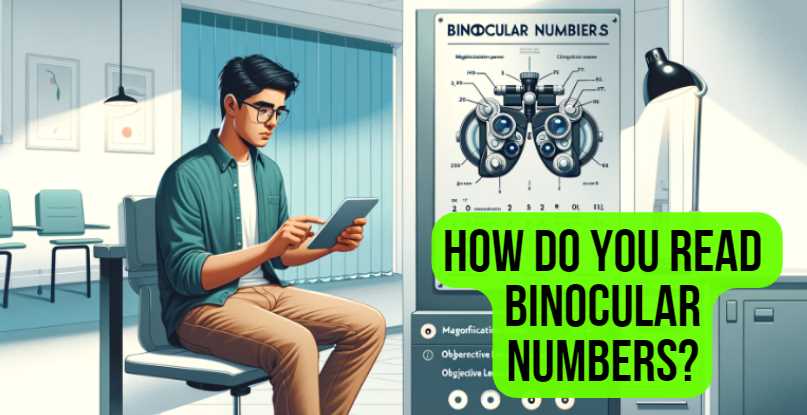 how to read binocular numbers