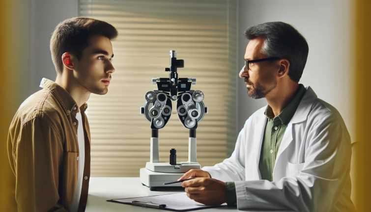How to test for binocular vision dysfunction