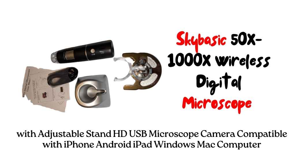 Skybasic 50X-1000X Wireless Digital Microscope